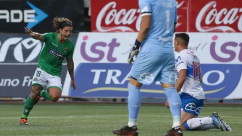 Montecinos y celebró ayer su gol contra la Católica y hoy lanza sus dardos al árbitro.