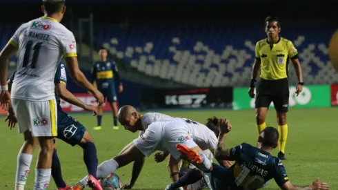 Partido jugado entre Everton y Universidad de Concepción