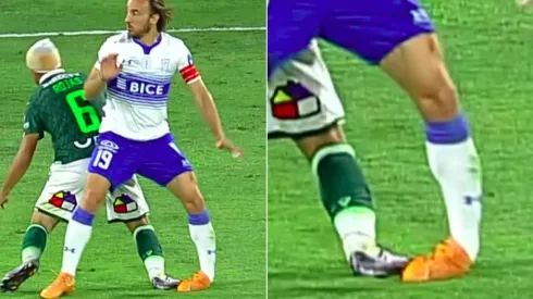 El momento exacto de la fea lesión del Chapa Fuenzalida.