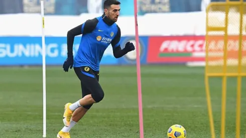 Matías Vecino ya entrena en el Inter de Milán y le peleará un puesto a Arturo Vidal.