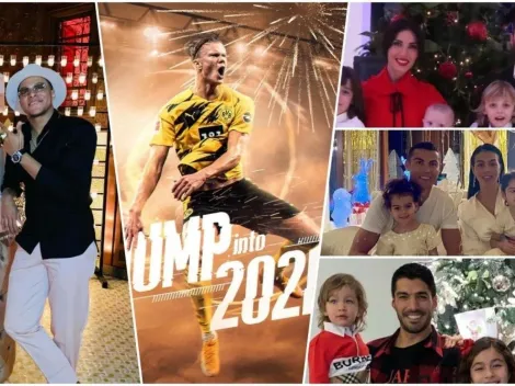 FOTOS | Así recibieron las estrellas del fútbol mundial el 2021