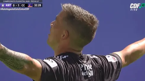 Gabriel Costa puso el primer gol de Colo Colo