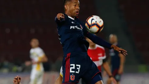 Gabriel Torres con la camiseta de Universidad de Chile