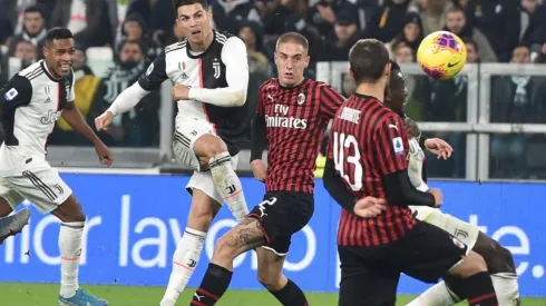 Cristiano Ronaldo y la Juventus quiere llevarse los tres puntos frente al AC Milan.