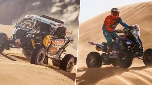 Una buena jornada vivieron los chilenos en el Dakar.
