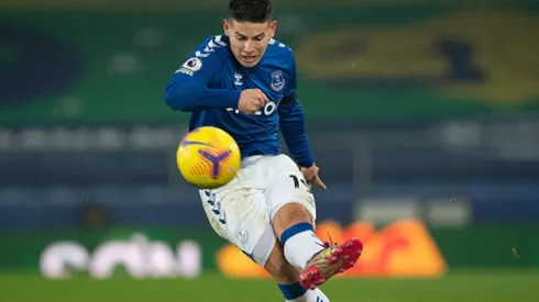 James Rodríguez apunta a la Champions League con el Everton.