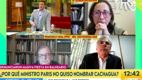 Julio César Rodríguez lanzó duras críticas al ministro Paris, por rehusarse a reconocer las fiestas y los contagios en Cachagua.