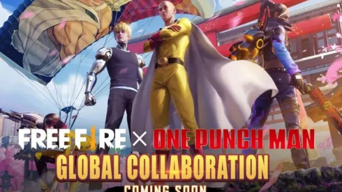 Colaboración entre Free Fire y One Punch Man