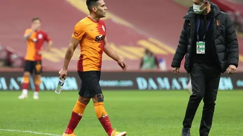 Falcao volvió a la cancha el domingo, pero volvió a lesionarse.