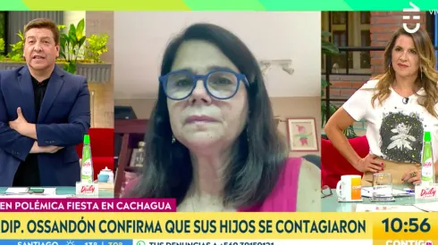 Ximena Ossandón en conversación con "Contigo en la Mañana" para confirmar la asistencia de su hijo a la fiesta en Cachagua.