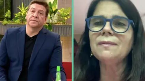 Julio César Rodríguez haciendo frente a la diputada Ximena Ossandon, por la presencia de sus hijos en las fiestas de Cachagua.