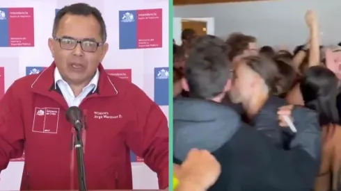 El intendente de Valparaíso Jorge Martínez | Balneario de Cachagua.