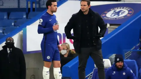 Frank Lampard con Ben Chilwell