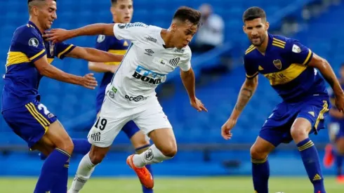 Boca Jrs y Santos no se sacaron ventajas en el duelo de ida.