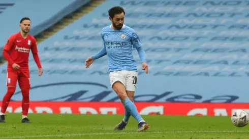 Bernardo Silva anotó los dos primeros goles del Manchester City.