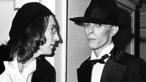 La reunión entre las dos leyendas musicales fue bastante tímida.