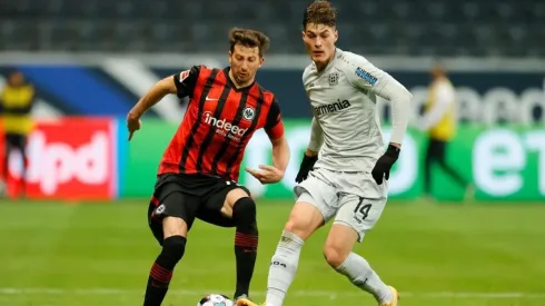 El Frankfurt derrotó al Leverkusen por la Bundesliga en la previa a su duelo por la DFB Pokal.