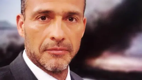 Iván Núñez en el estudio de TVN para "24 Horas".