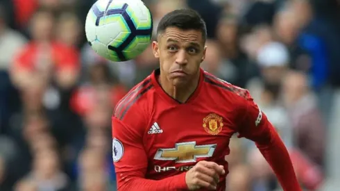 Alexis Sánchez en el Manchester United