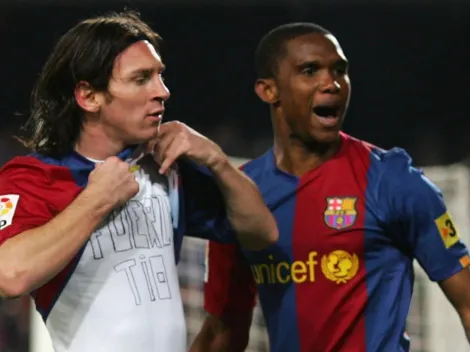 Eto'o considera a Ansu Fati el heredero de Messi en Barcelona