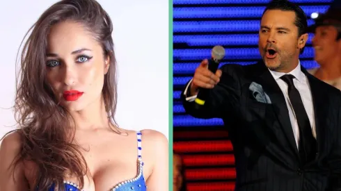 Francini Amaral y Felipe Camiroaga.