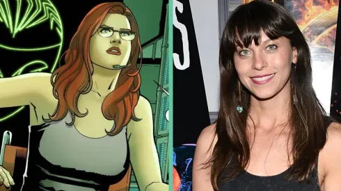 Barbara Gordon junto a Savannah Welch, quien la interpretará en "Titans".