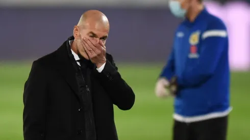 Zinedine Zidane luego de la eliminación del Real Madrid