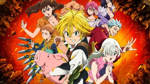 "The Seven Deadly Sins" tiene sus capítulos disponibles en Netflix y Crunchyroll.