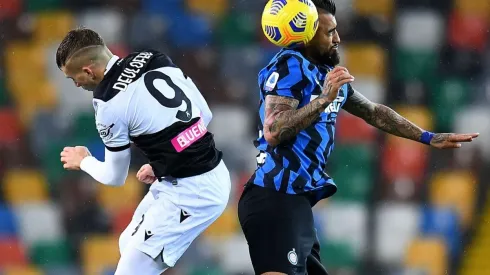 Vidal fue titular en Inter