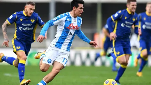 Hirving Lozano anotó el gol más tempranero en la historia del Napoli.