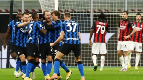 Christian Eriksen fue el héroe de la jornada en el Inter de Milán.
