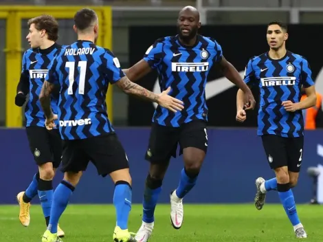 Lukaku empata de penal para el Inter contra AC Milan