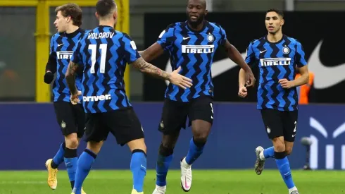 Lukaku y el 1-1 del Inter contra el Milan.