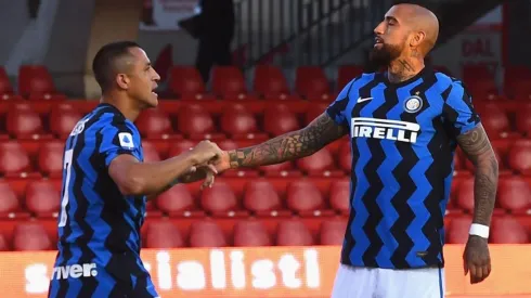 Alexis Sánchez y Arturo Vidal confirmados entre los titulares del Inter contra el Milan.