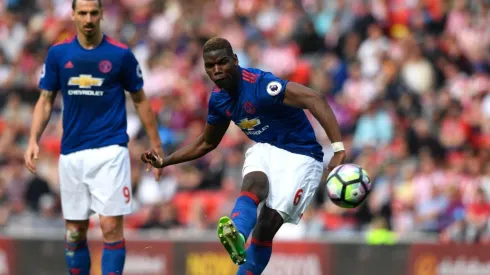 Pogba e Ibrahimovic coincideron en el Manchester United.