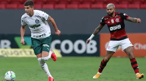 Benjamín Kuscevic espera ganarse un lugar en el equipo titular de Palmeiras en la final.