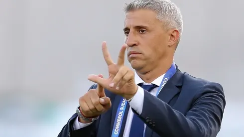 Hernán Crespo viene de ser campeón de la Copa Sudamericana al mando de Defensa y Justicia