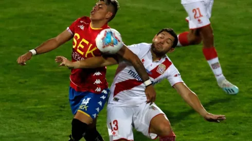 Carlos Palacios fue uno de los protagonistas destacados de Unión Española en su vuelta a los triunfos ante Curicó Unido.