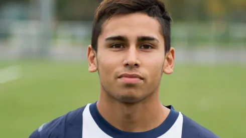 Gerard Collao en su paso con las inferiores del PSG.