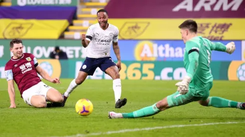 Raheem Sterling y el 0-2 del Manchester City contra Burnley.