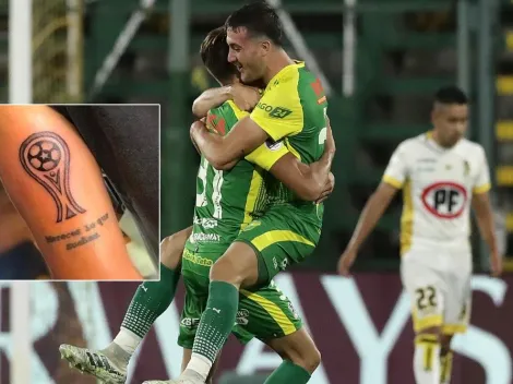 Verdugo de Coquimbo Unido se tatúa la Copa Sudamericana