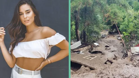 Melina Noto, la polola de Pangal Andrade, mostró sus propios registros de lo que experimentó en el Cajón del Maipo el fin de semana pasado.