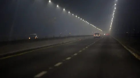 Calle de Concepción en horario de toque de queda