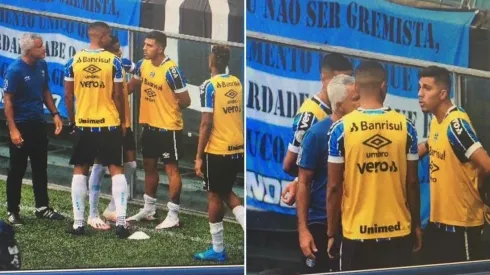 César Pinares y la polémica del cambio en el Gremio-Santos.