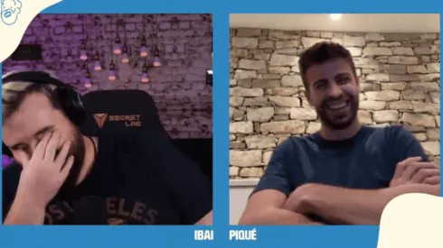 Ibai Llanos entrevistando a Gerard Piqué