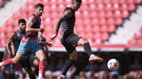 Tucu Hernández anotó en el empate frente a Arsenal