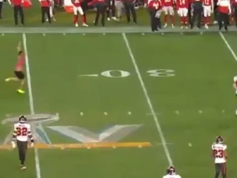 Pintamonos invade la cancha en pleno Súper Bowl