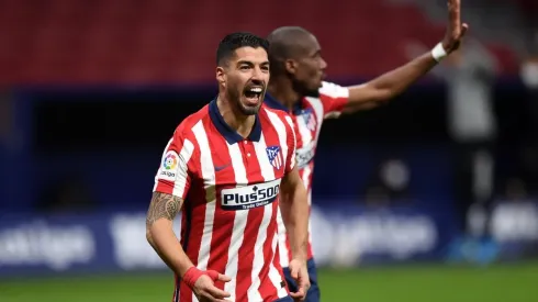 Luis Suárez marcó un doblete para el Atlético de Madrid ante Celta.