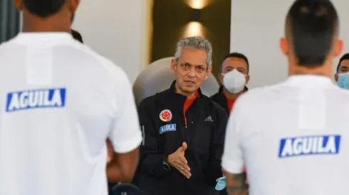 Reinaldo Rueda al mando de la selección colombiana