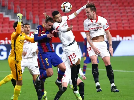 Sevilla frena en seco al Barcelona de Ronald Koeman